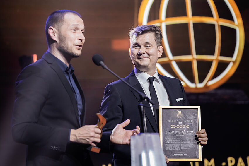 Vuoden 2019 voittajat Aleksi Salmenperä ja Samu Heikkilä. Kuva: Alejandro Lorenzo